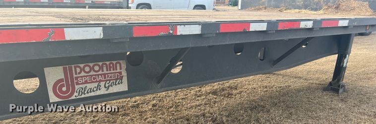 image for item DK7205 2015 Doonan CDKH  drop deck equipment trailer