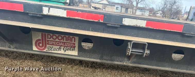 image for item DK7205 2015 Doonan CDKH  drop deck equipment trailer