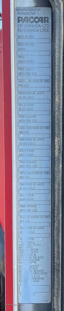 image for item DN4529 1997 Kenworth T800  semi truck