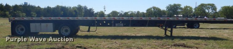 image for item DO1596 1999 Transcraft FB  flatbed trailer