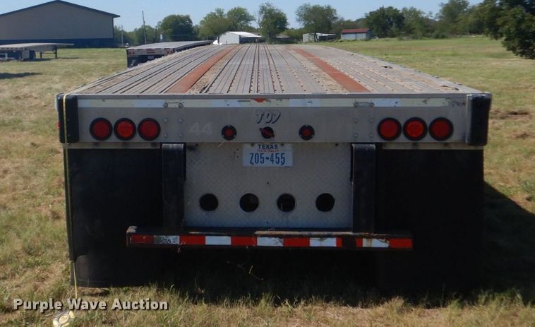 image for item DO1596 1999 Transcraft FB  flatbed trailer