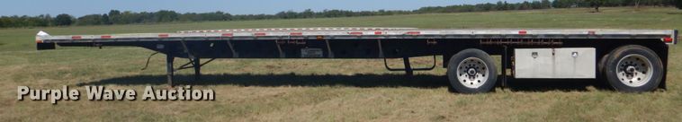 image for item DO1596 1999 Transcraft FB  flatbed trailer