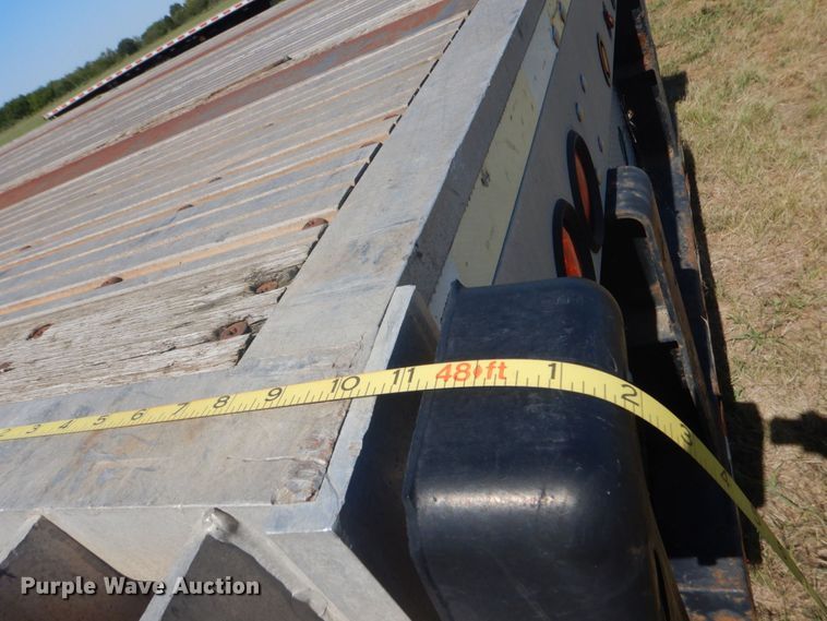 image for item DO1596 1999 Transcraft FB  flatbed trailer