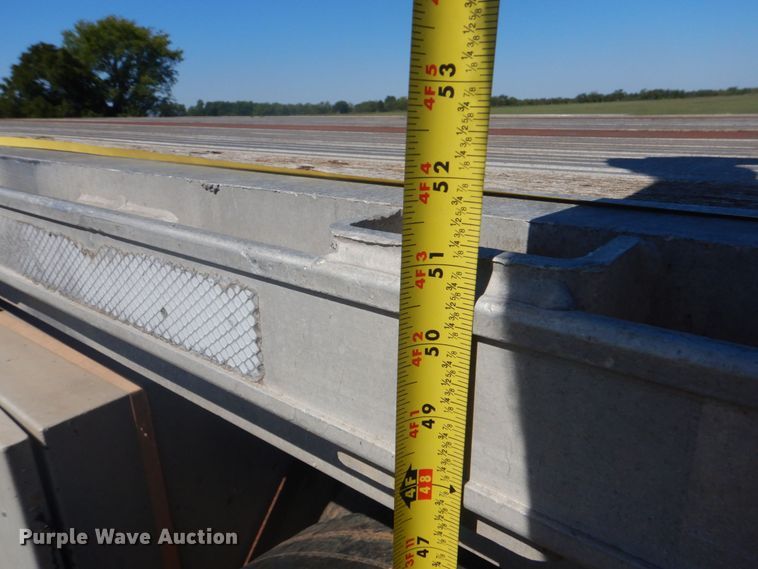 image for item DO1596 1999 Transcraft FB  flatbed trailer