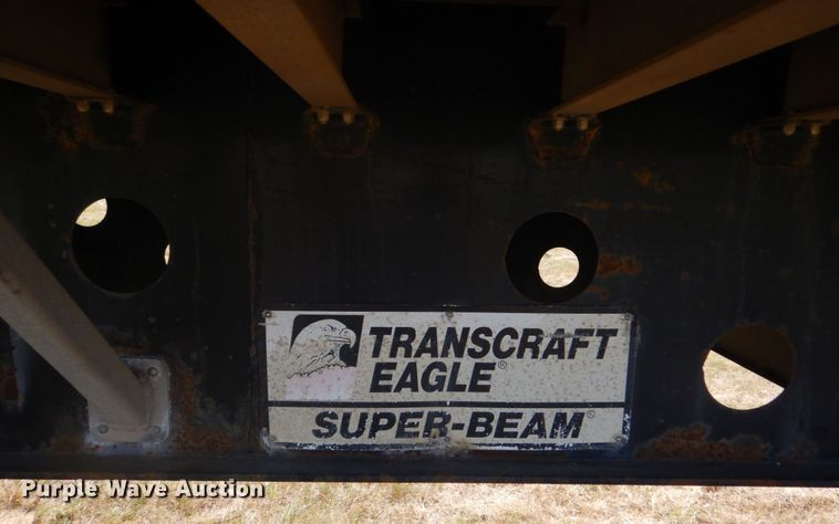 image for item DO1596 1999 Transcraft FB  flatbed trailer