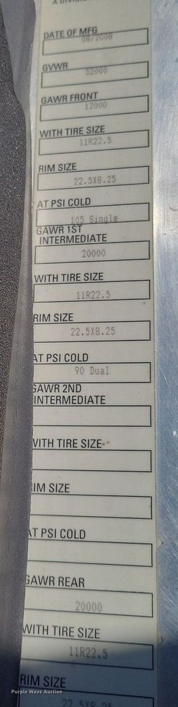 image for item LG9398 2009 Kenworth T800  semi truck