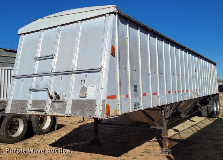 image for item LG9451 1980 Merritt GS-400-08  grain trailer