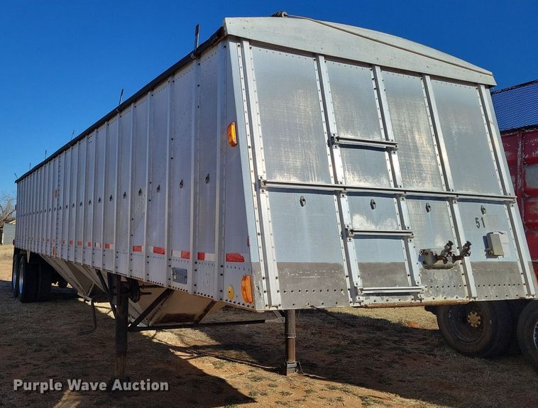 image for item LG9451 1980 Merritt GS-400-08  grain trailer