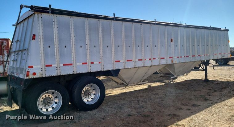 image for item LG9451 1980 Merritt GS-400-08  grain trailer