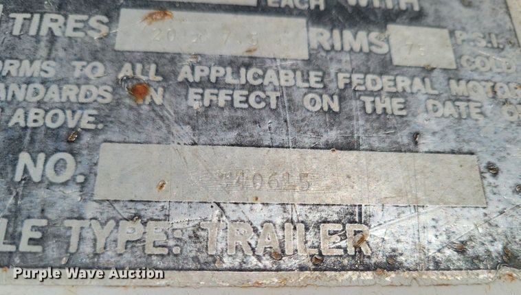 image for item LG9452 1978 Pullman  silage trailer