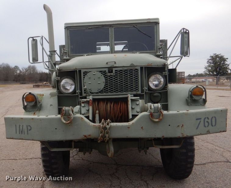 image for item MM9628 1972 Am General M35A2  flatbed truck