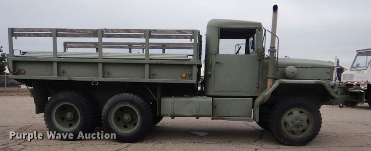 image for item MM9628 1972 Am General M35A2  flatbed truck
