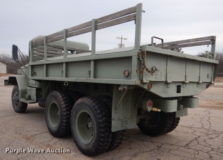 image for item MM9628 1972 Am General M35A2  flatbed truck