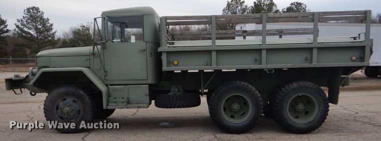 image for item MM9628 1972 Am General M35A2  flatbed truck