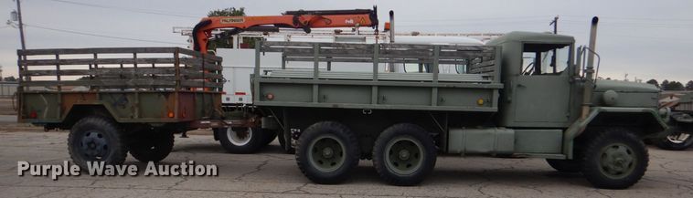 image for item MM9628 1972 Am General M35A2  flatbed truck