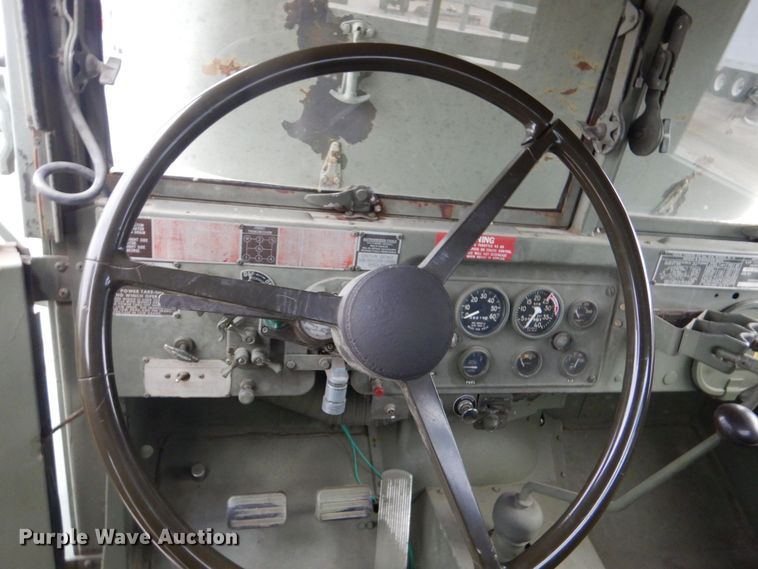 image for item MM9628 1972 Am General M35A2  flatbed truck