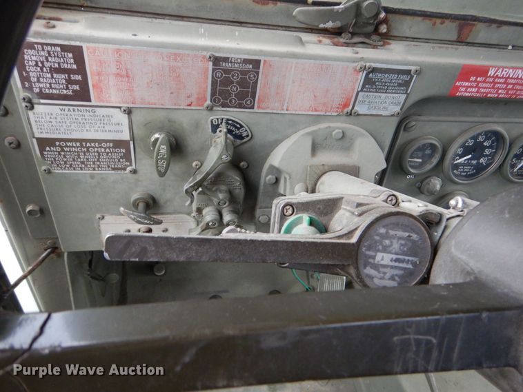 image for item MM9628 1972 Am General M35A2  flatbed truck