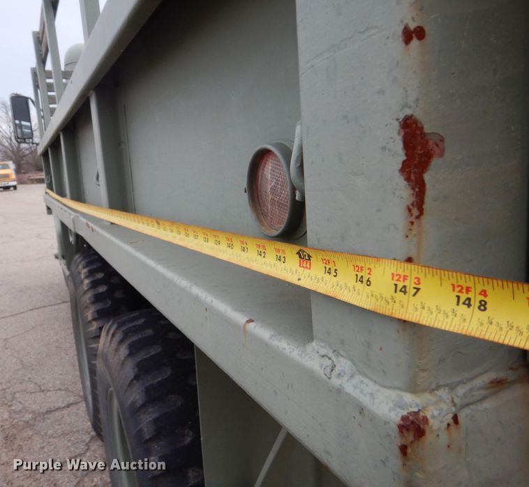 image for item MM9628 1972 Am General M35A2  flatbed truck