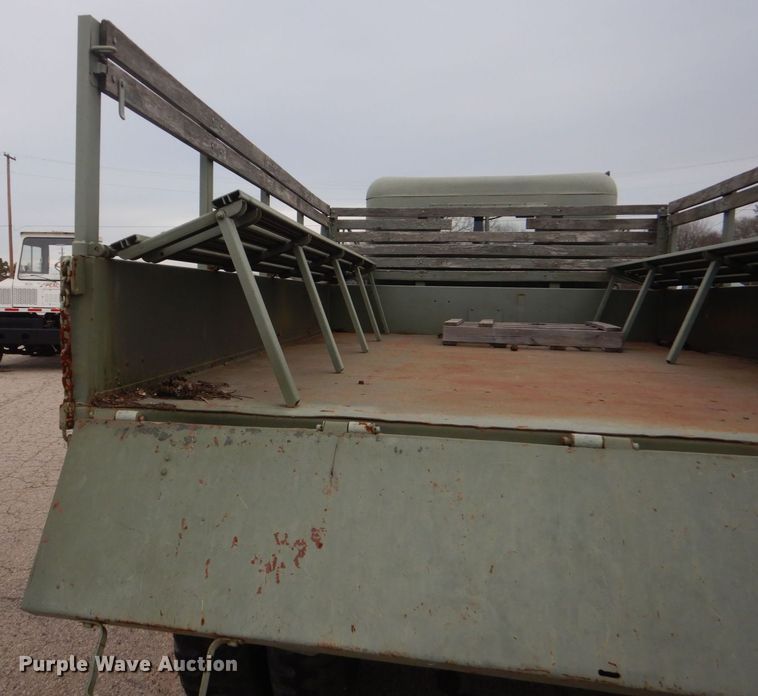 image for item MM9628 1972 Am General M35A2  flatbed truck