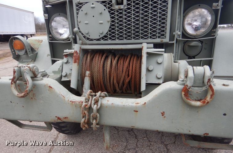 image for item MM9628 1972 Am General M35A2  flatbed truck