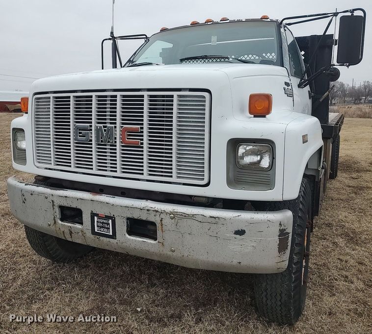 image for item MM9928 1991 GMC TopKick  flatbed truck