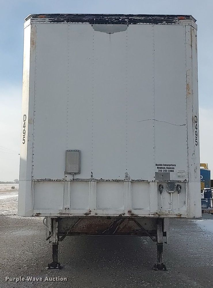 image for item MM9943 1985 Kentucky  dry van trailer