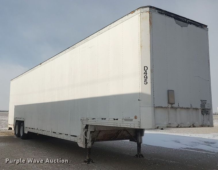 image for item MM9943 1985 Kentucky  dry van trailer