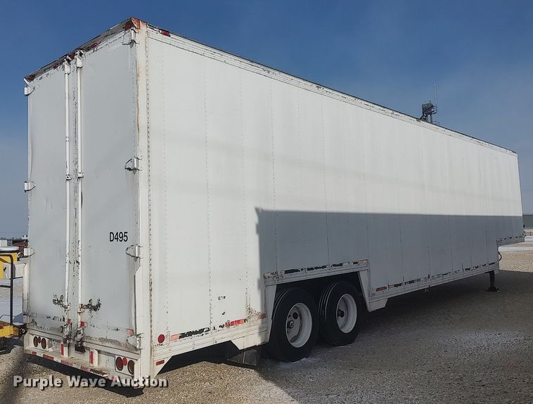 image for item MM9943 1985 Kentucky  dry van trailer