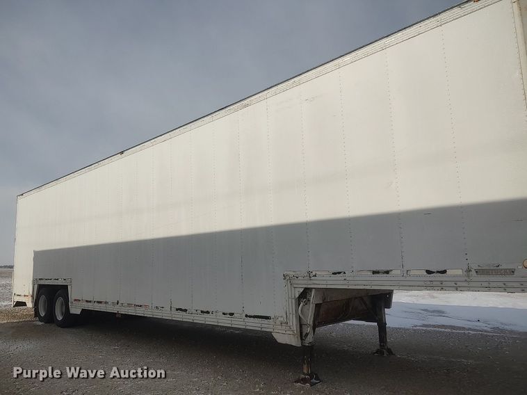 image for item MM9943 1985 Kentucky  dry van trailer