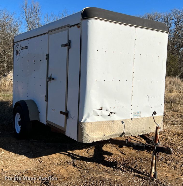 image for item DD3581 2003 Lone Star  enclosed cargo trailer