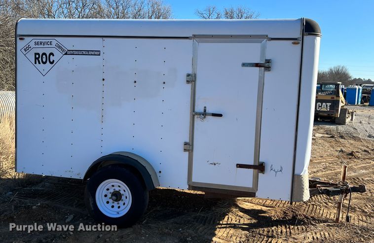 image for item DD3581 2003 Lone Star  enclosed cargo trailer