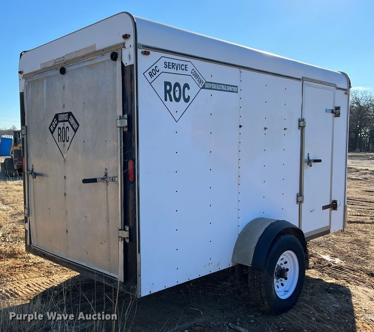 image for item DD3581 2003 Lone Star  enclosed cargo trailer