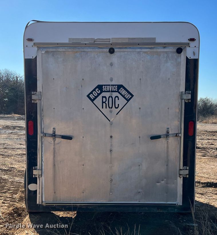 image for item DD3581 2003 Lone Star  enclosed cargo trailer