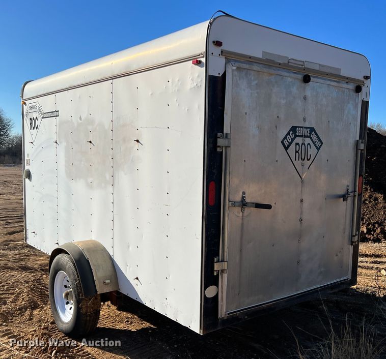 image for item DD3581 2003 Lone Star  enclosed cargo trailer