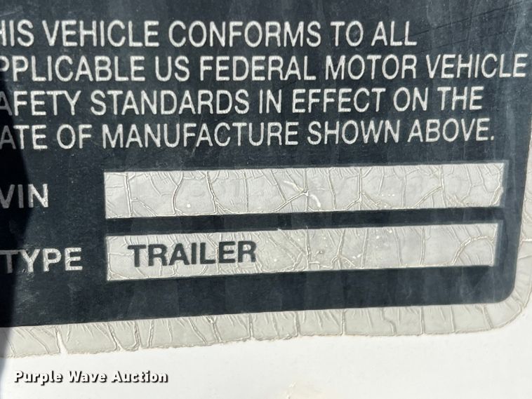 image for item DD3581 2003 Lone Star  enclosed cargo trailer