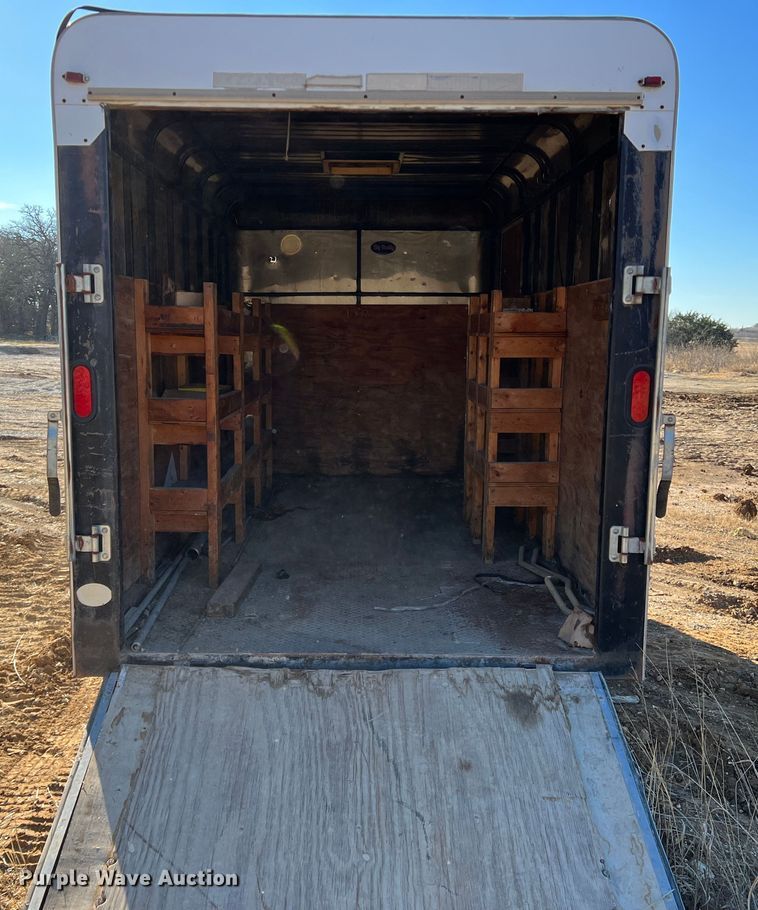 image for item DD3581 2003 Lone Star  enclosed cargo trailer