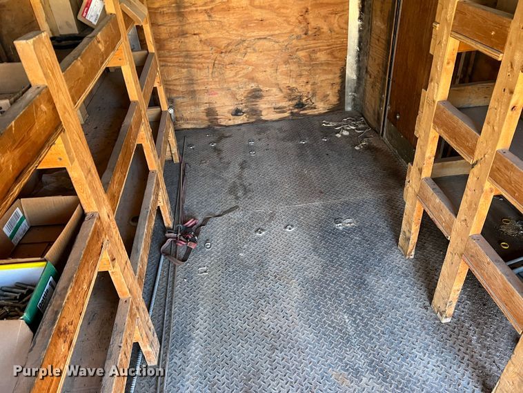 image for item DD3581 2003 Lone Star  enclosed cargo trailer