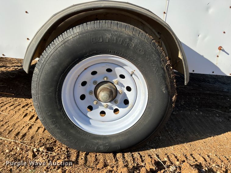 image for item DD3581 2003 Lone Star  enclosed cargo trailer