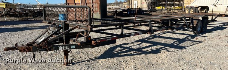 image for item DF0306 Shop built  pipe trailer