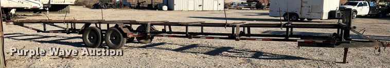 image for item DF0306 Shop built  pipe trailer