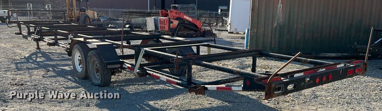 image for item DF0306 Shop built  pipe trailer