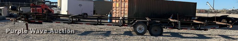 image for item DF0306 Shop built  pipe trailer