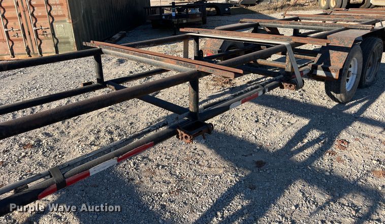 image for item DF0306 Shop built  pipe trailer