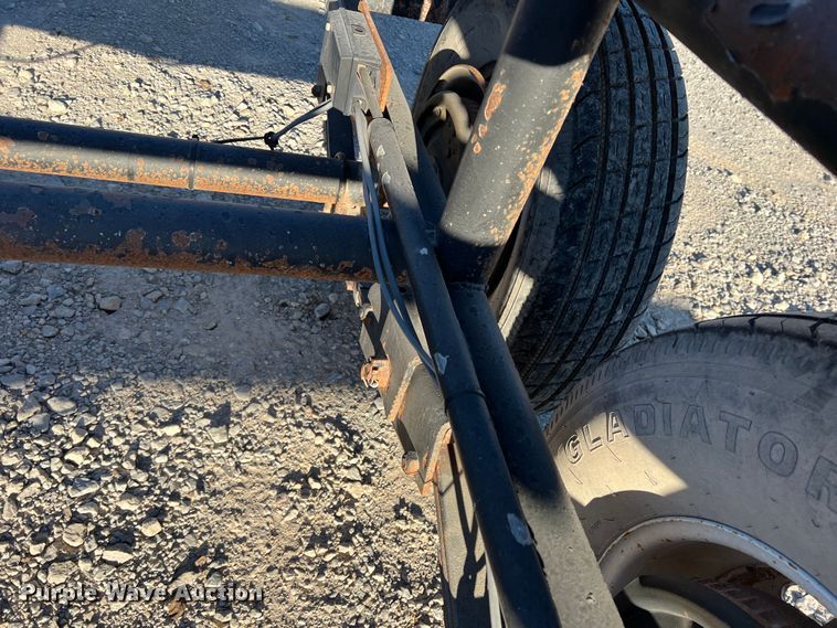 image for item DF0306 Shop built  pipe trailer