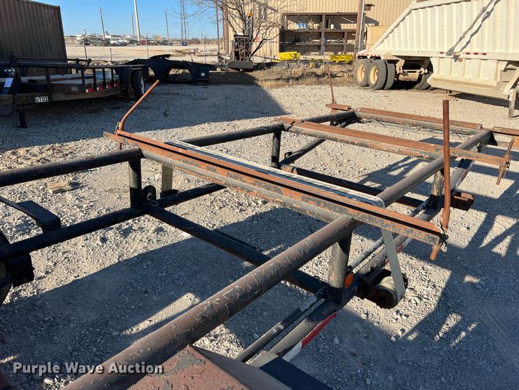 image for item DF0306 Shop built  pipe trailer