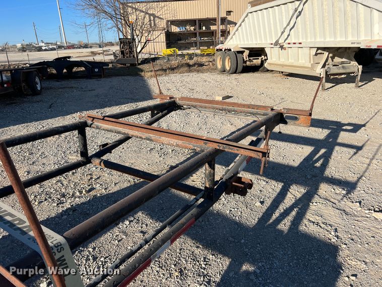 image for item DF0306 Shop built  pipe trailer