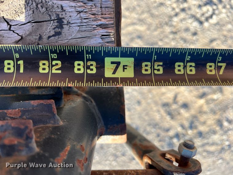 image for item DF0306 Shop built  pipe trailer