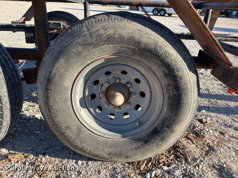 image for item DF0306 Shop built  pipe trailer