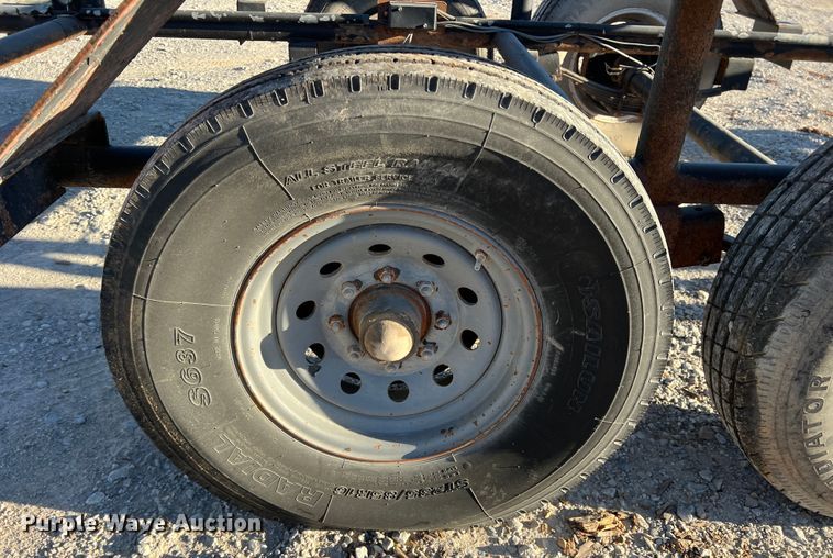 image for item DF0306 Shop built  pipe trailer