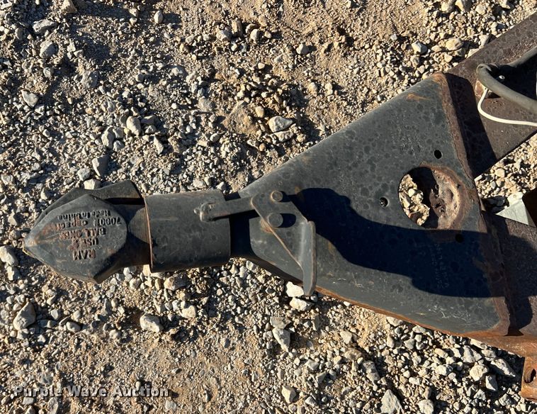 image for item DF0310 Shop built  refuse trailer